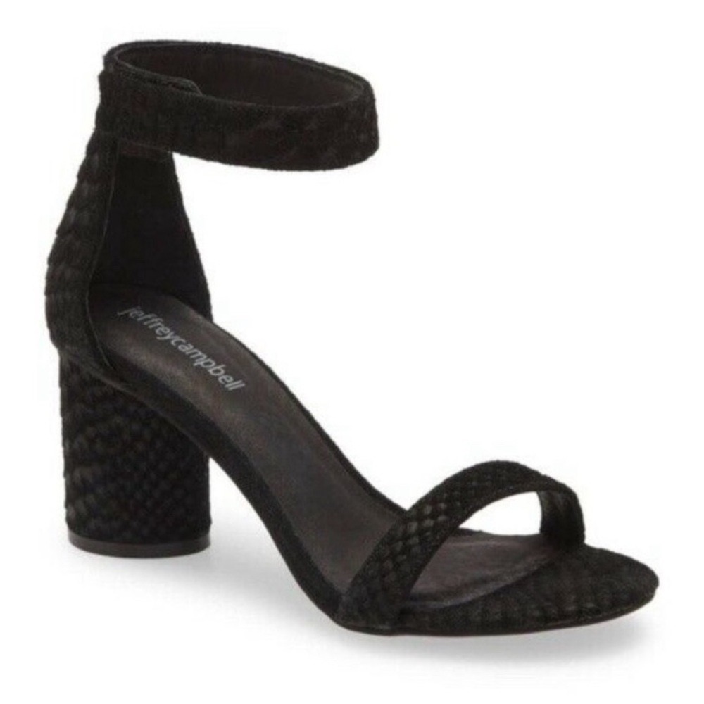 Jeffrey Campbell Laura Suede Ankle Strap Sandals